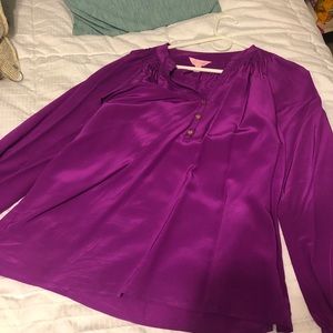 Lilly Pulitzer Purple Elsa Top